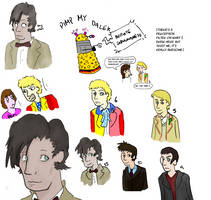 Doctor Who doodlings