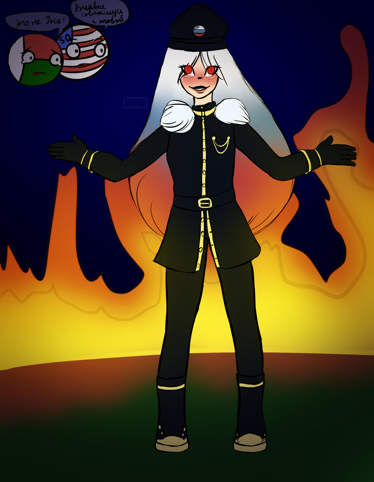 Countryhumans Russia by TheIceDarkness on DeviantArt