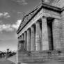 Melbourne Shrine BW