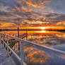 Barwon Heads River Sunset hdr