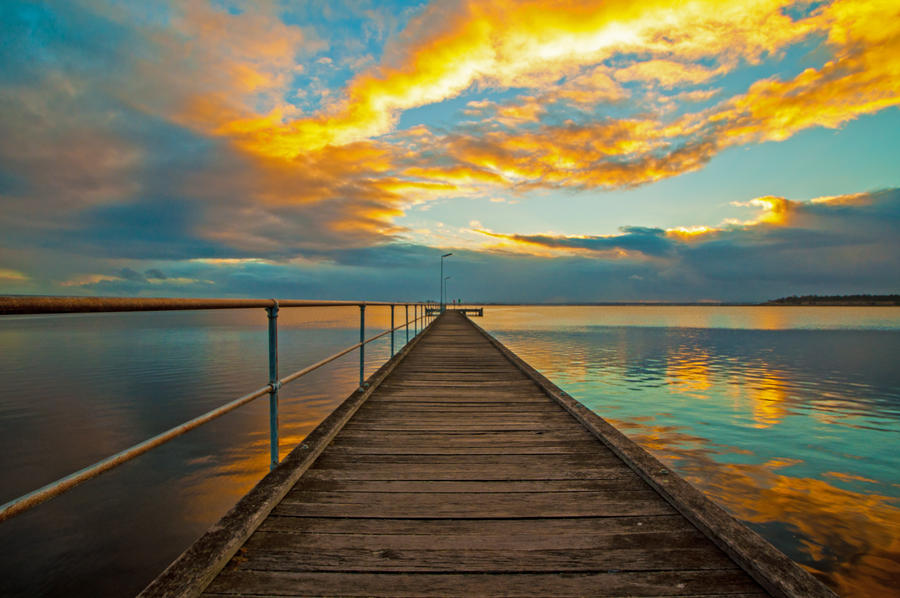 Rippleside Sunrise Pier