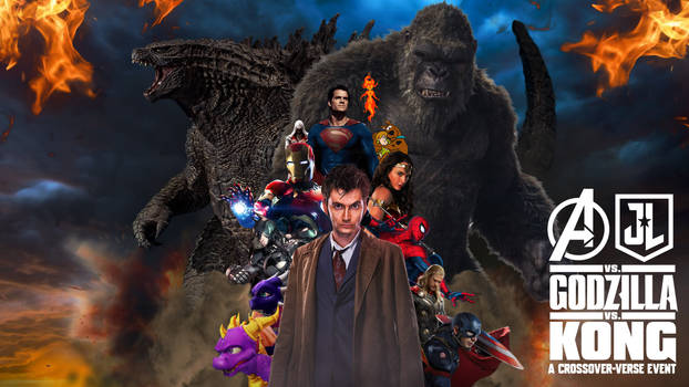 Avengers/Justice League vs Godzilla vs Kong