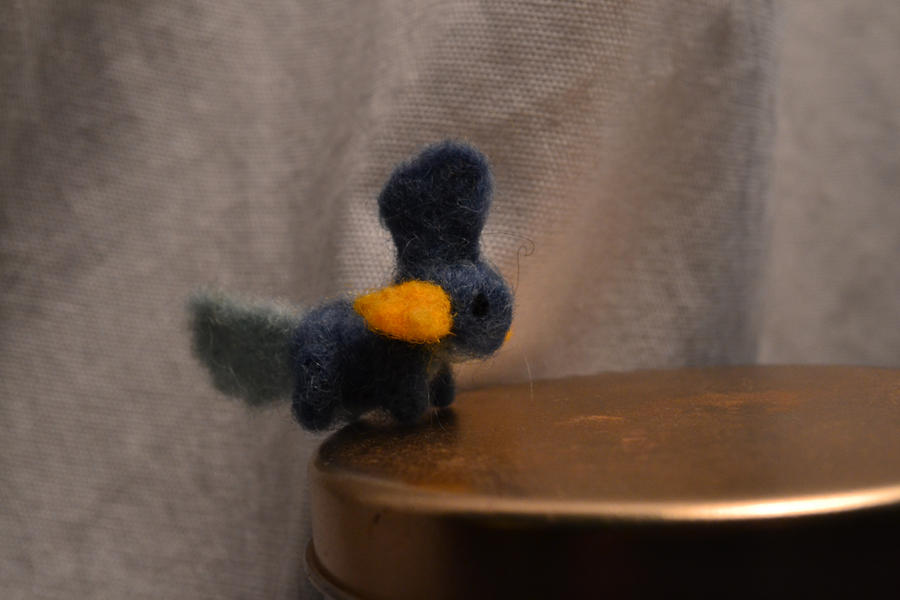 Needle Felted Mudkip