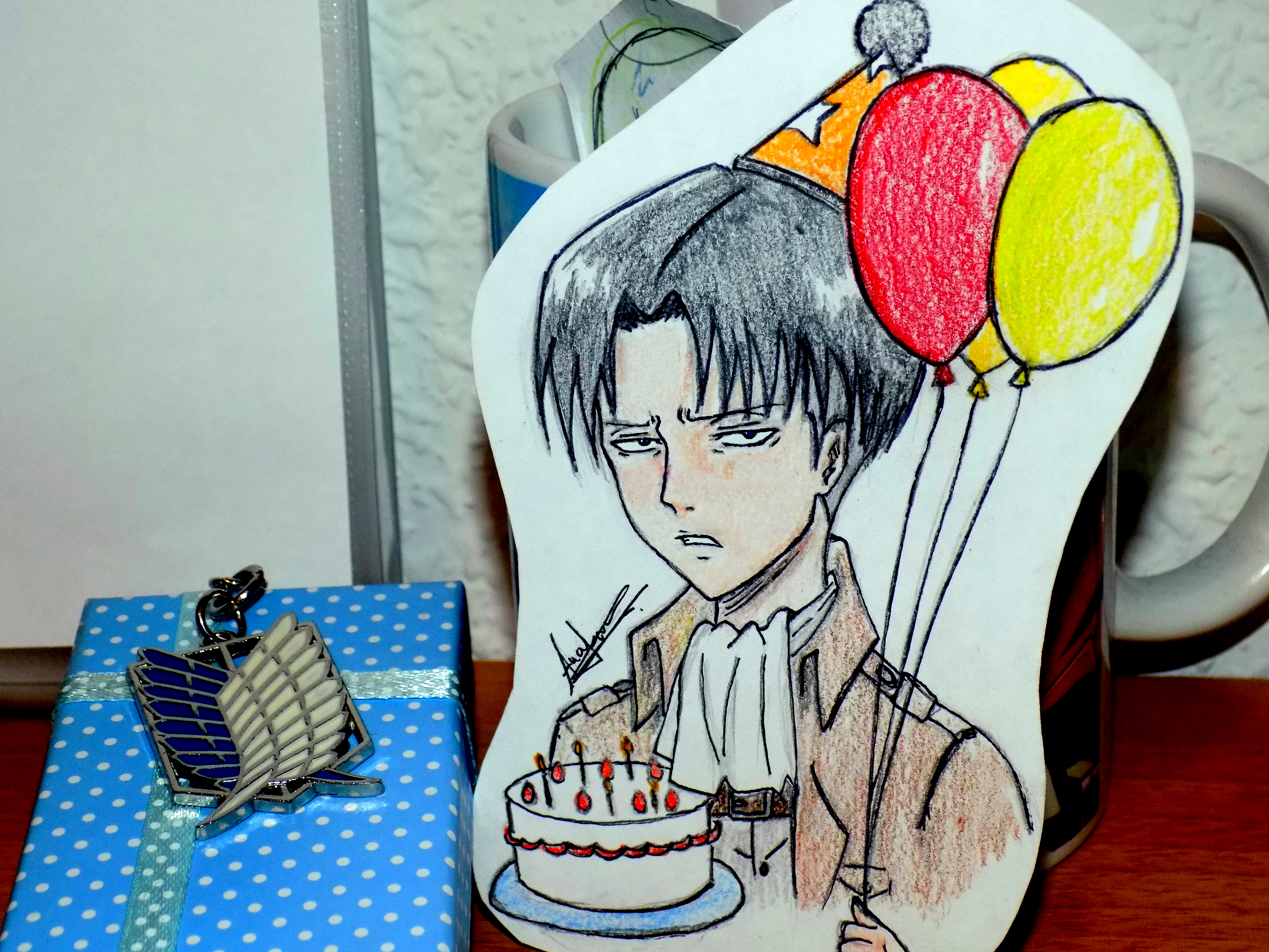 Shingeki no Kyojin HAPPY BIRTHDAY Levi by sushi-shi on DeviantArt