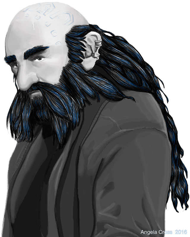 JanHUEary Day 17 - Mister Dwalin