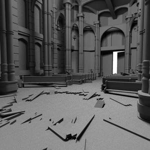 FF7 Sector 5 Church WIP