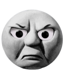 Thomas Scared Face Vector by ThomasTrainfan2006 on DeviantArt