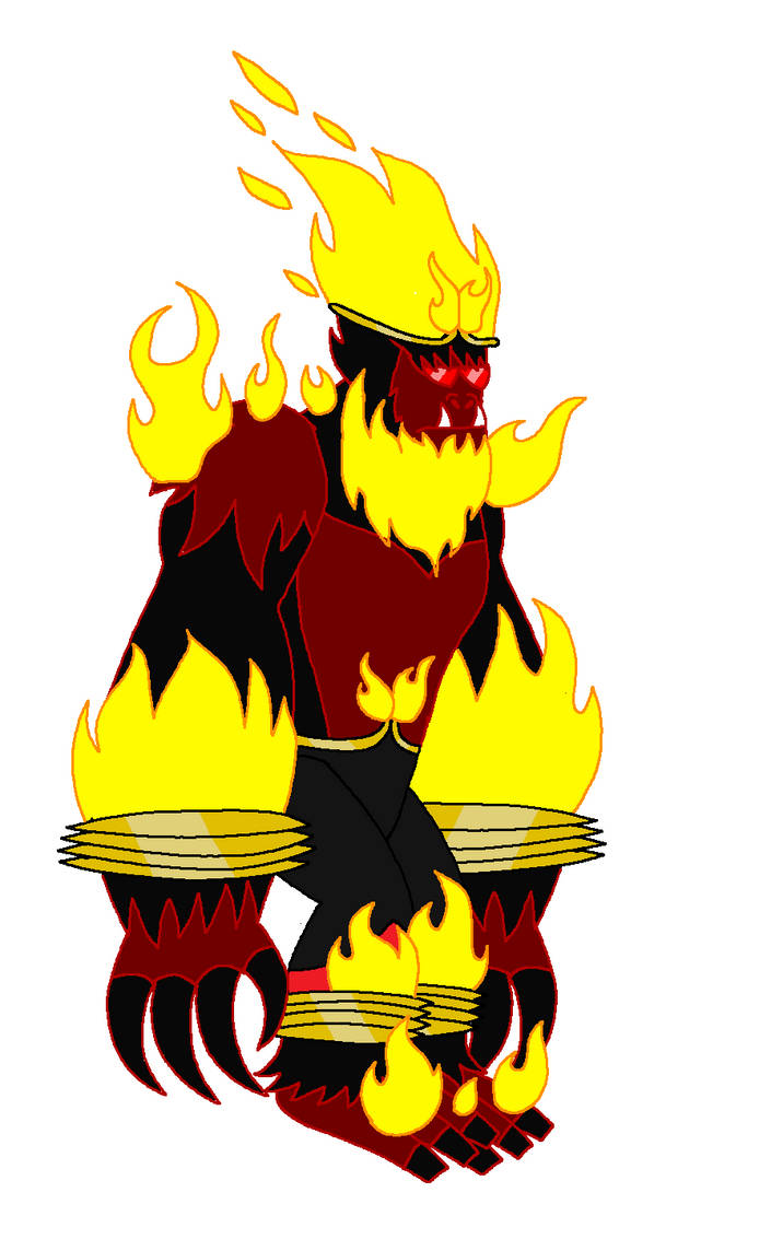 Monkey Form Deviantart Fusion-X's Monking Merged Mode (Inferno Ape Form) by Animallover4813 on ...