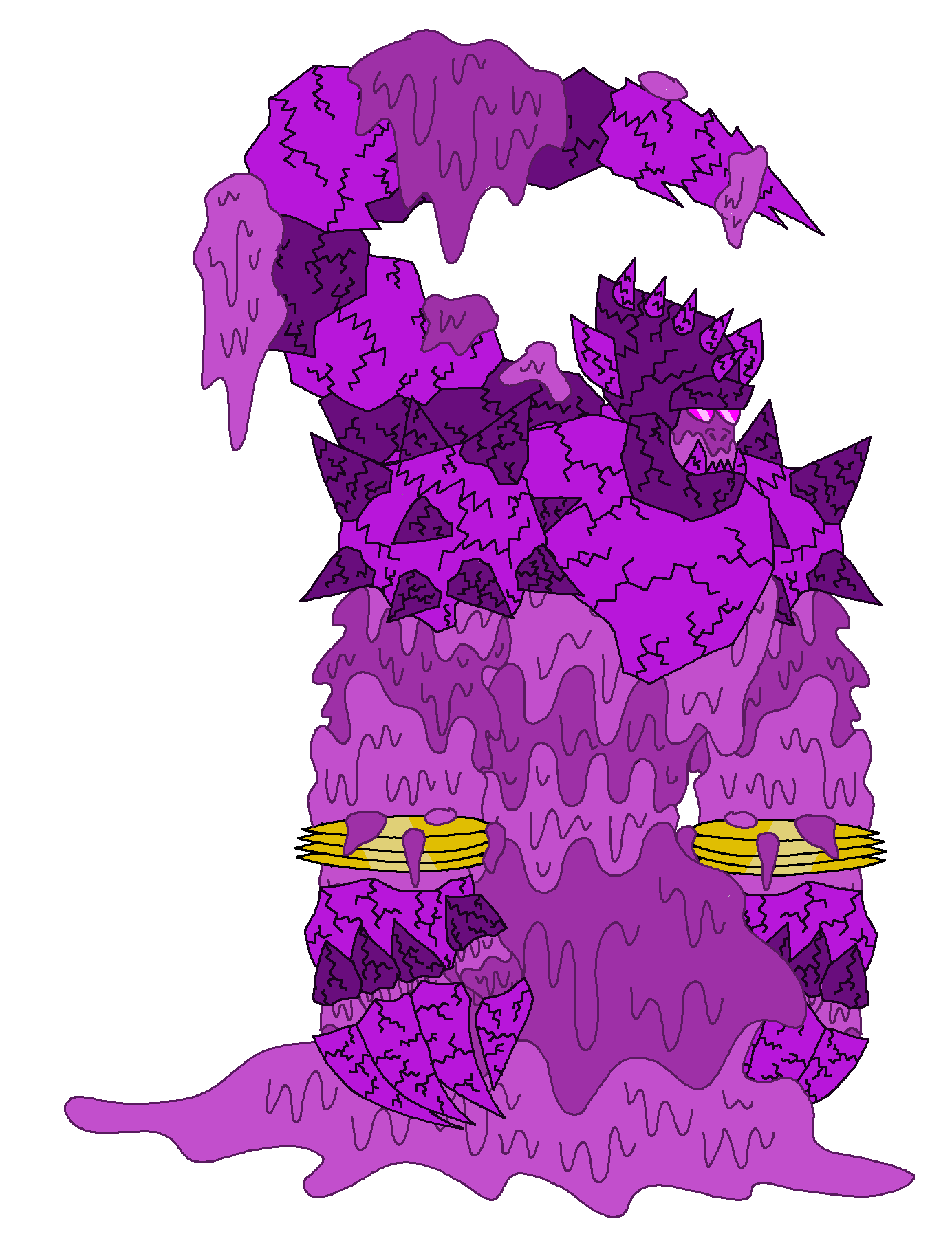Monkey Form Deviantart Fusion-X's Monking Merged Mode (Toxic Ape Form) by Animallover4813 on ...