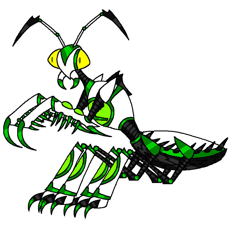 Shift Mantis Fusion-X's Mantis Merged Mode by Animallover4813 on DeviantArt