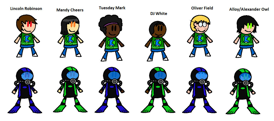 Green Team by Animallover4813 on DeviantArt