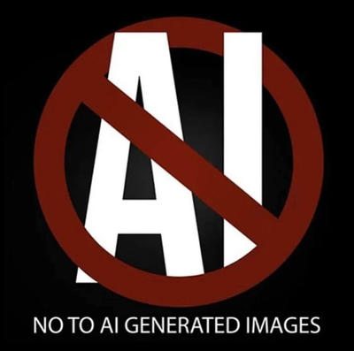 No To Ai Generated Images By Jullelin Dfk9smm-full