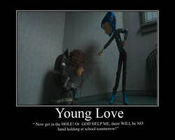 Young Love Coraline and Wybie