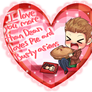 Supernatural Dean Valentine!