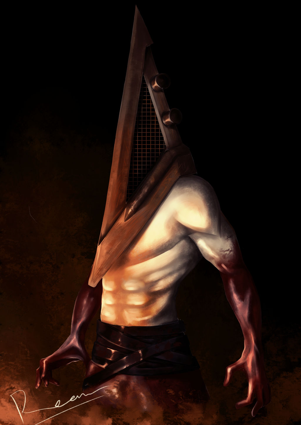 Pyramid Head Scream Pyramid Head by MOEchan11 on DeviantArt