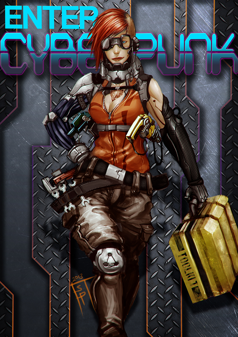 CyberPunk Engineer by Su-Pra on DeviantArt