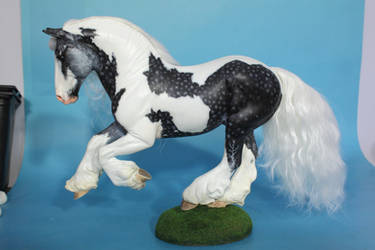 Gypsy Gold resin to silver dapple tobiano by arcadian7