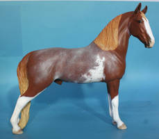customized Breyer to TWH commission paint