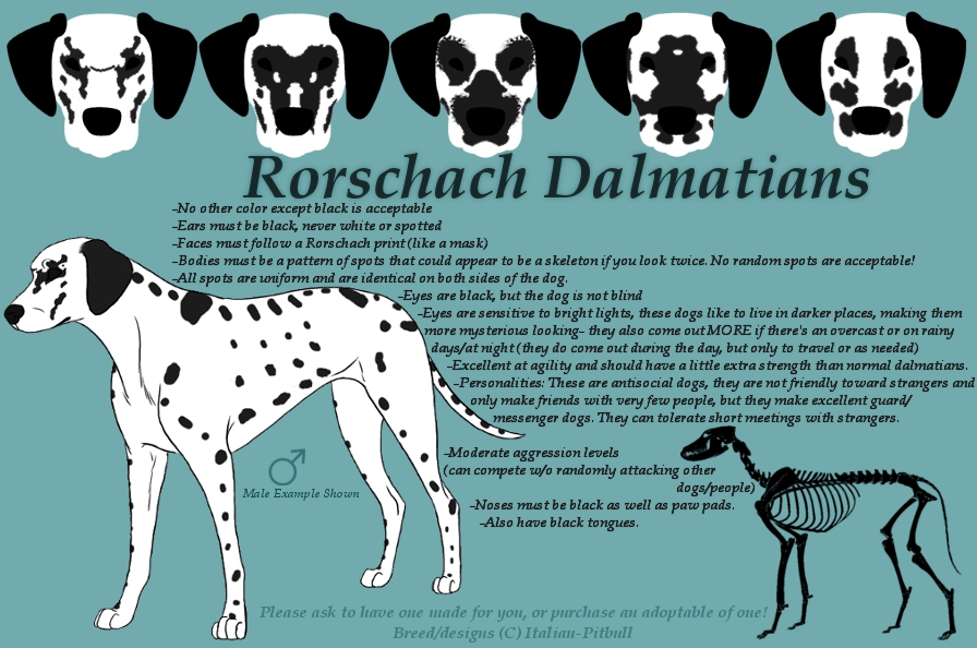 Rorschach Dalmatians- Breed Profile