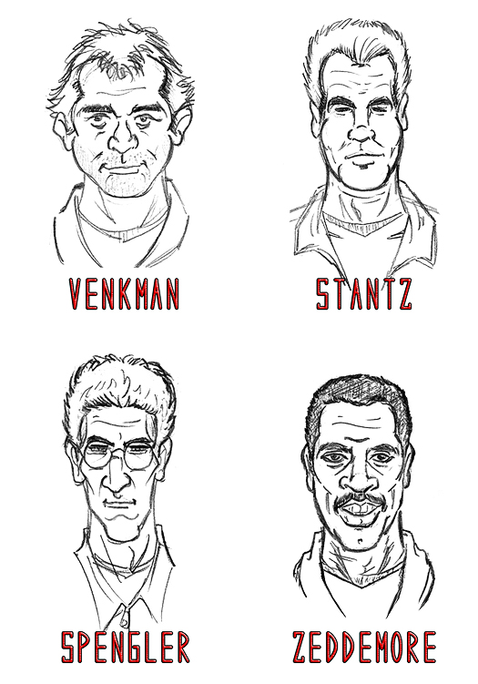 Ghostbusters Portraits