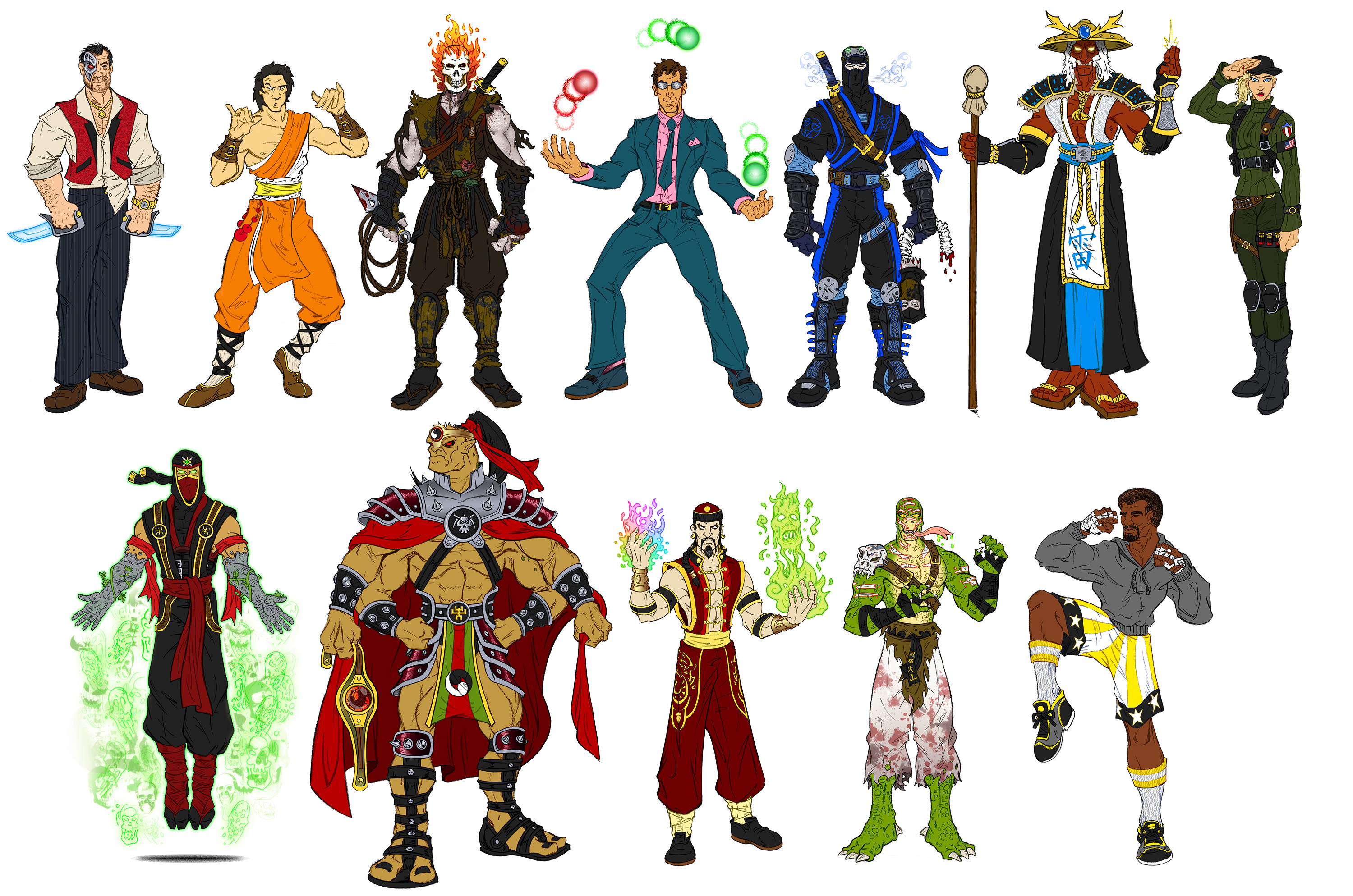 Mortal Kombat 1 Alternate Costumes by RazorsEdge701 on DeviantArt