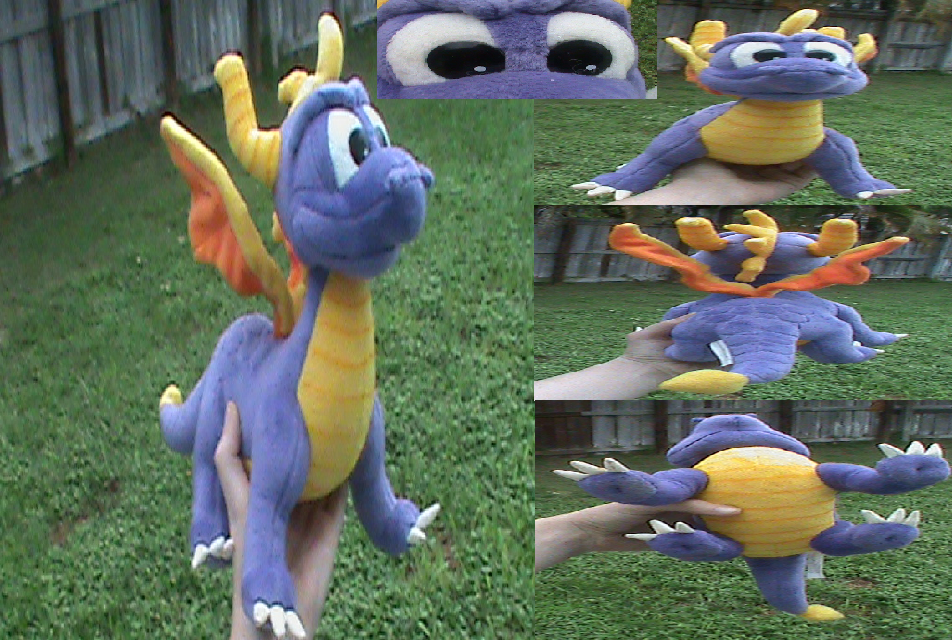 Spyro-Ultra Rare 1998 Quadruped Plush