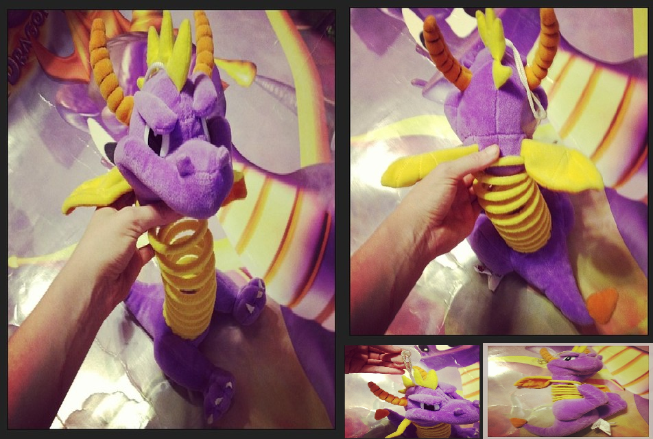 Spyro-Spyro Slinky Plushie