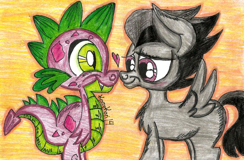 (MLP)Rumble x Spike (Colored) by KrazyKari on DeviantArt
