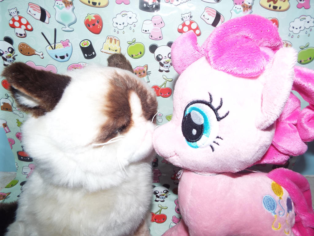 (MLP)Grumpy CatxPinkie Pie Plushies by KrazyKari on DeviantArt
