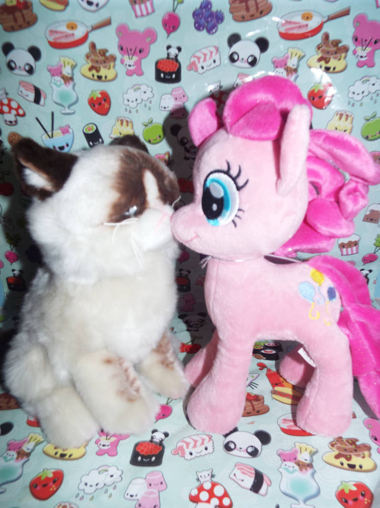 (MLP)Grumpy CatxPinkie Pie Plushies 2 by KrazyKari on DeviantArt