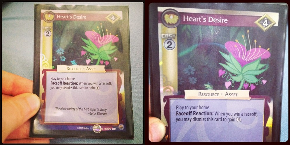 (MLP)Heart's Desire CCG Card (Foil)