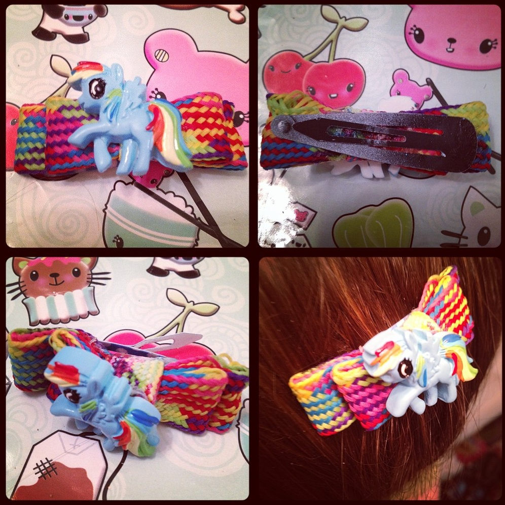 (MLP)Custom Rainbow Dash Hairbow