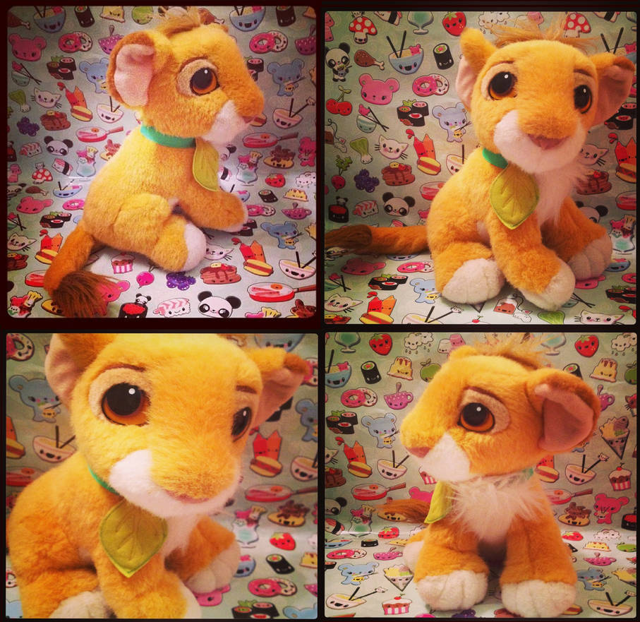 (TLK) Mini Simba Cub Purring Plushie by KrazyKari on DeviantArt
