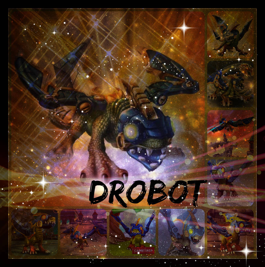 ( Skylanders ) Drobot Collage by KrazyKari on DeviantArt