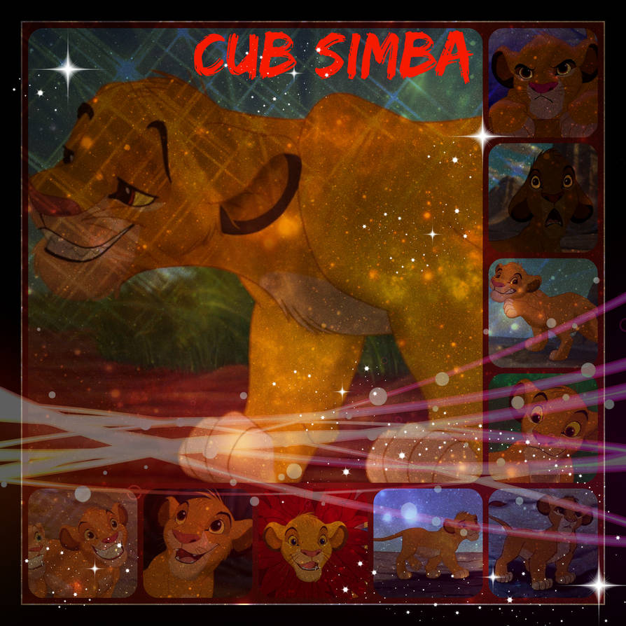 ( Lion King ) Cub Simba Collage by KrazyKari on DeviantArt