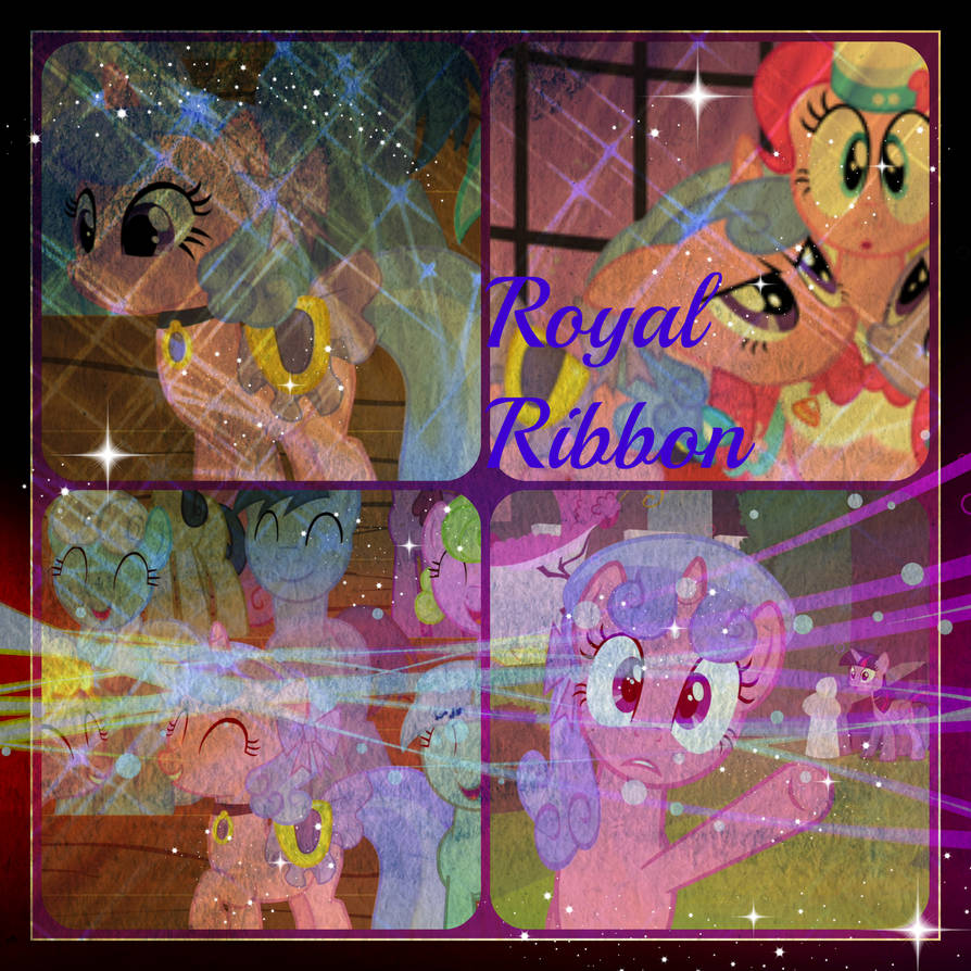 Mlp Rhapsody Ribbons ( MLP ) Royal Ribbon Collage by KrazyKari on DeviantArt