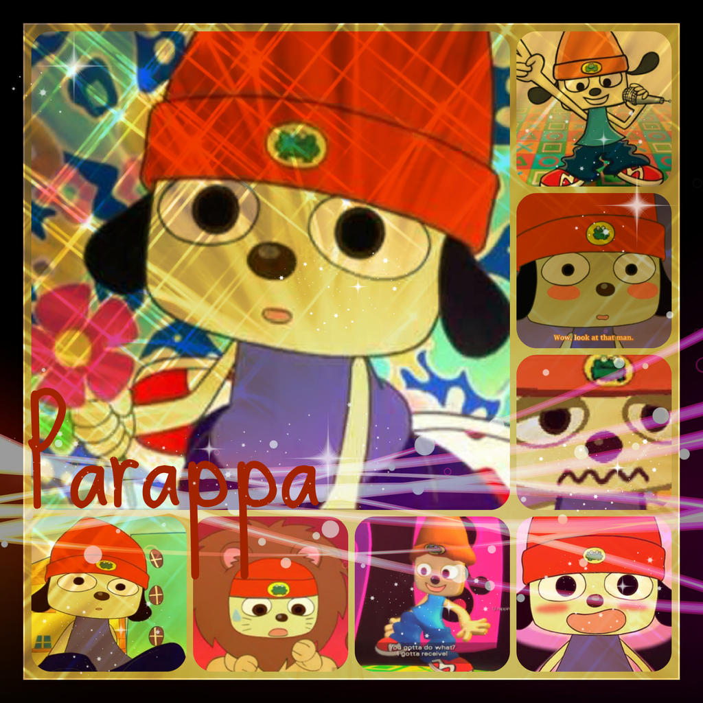 ( Parappa the Rapper ) Parappa Collage by KrazyKari on DeviantArt