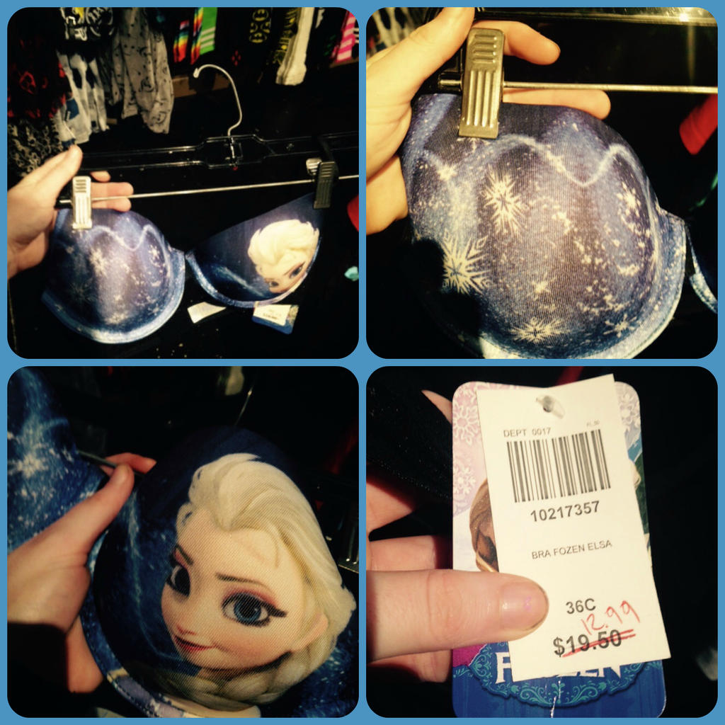 ( Frozen ) Let it Go Hot Topic Elsa Bra