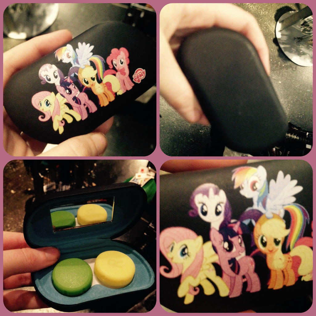 ( MLP ) Mane 6 Contact Lenses Case