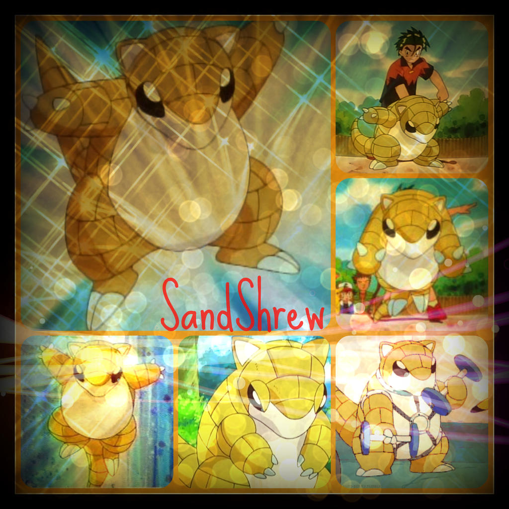 Pokemon Sandshrew Collage By KrazyKari On DeviantArt pokemon-sandshrew-collage-by-krazykari-on-deviantart