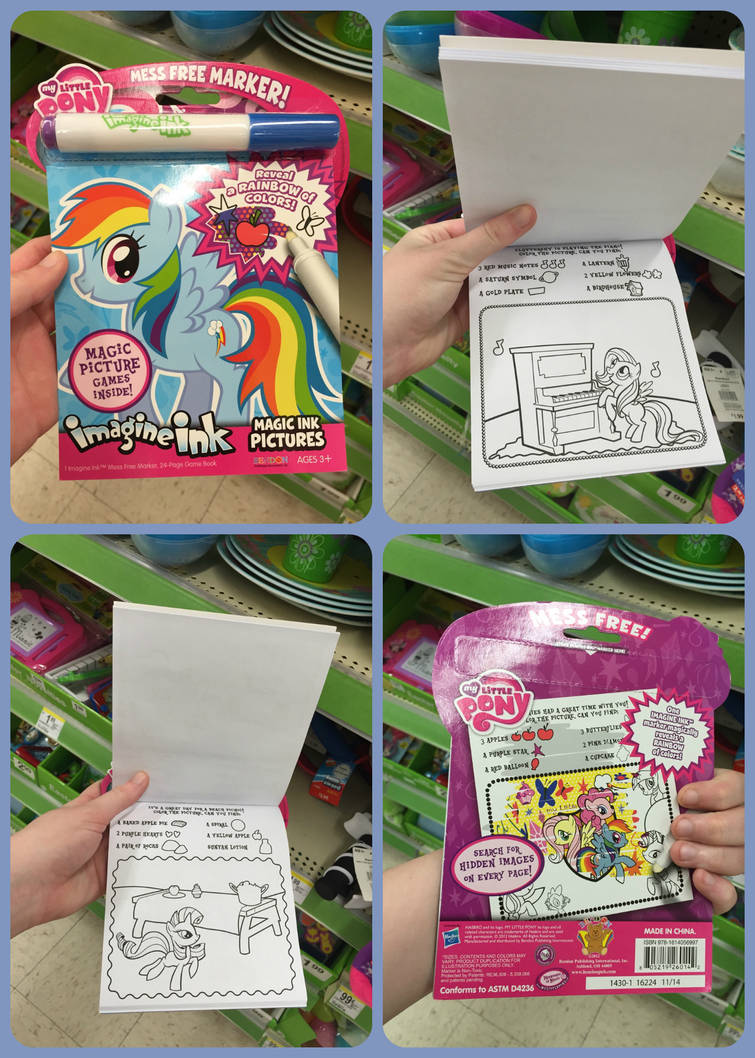 Mlp Ink Pot ( MLP ) Imagine Ink Pony Coloring Set by KrazyKari on DeviantArt