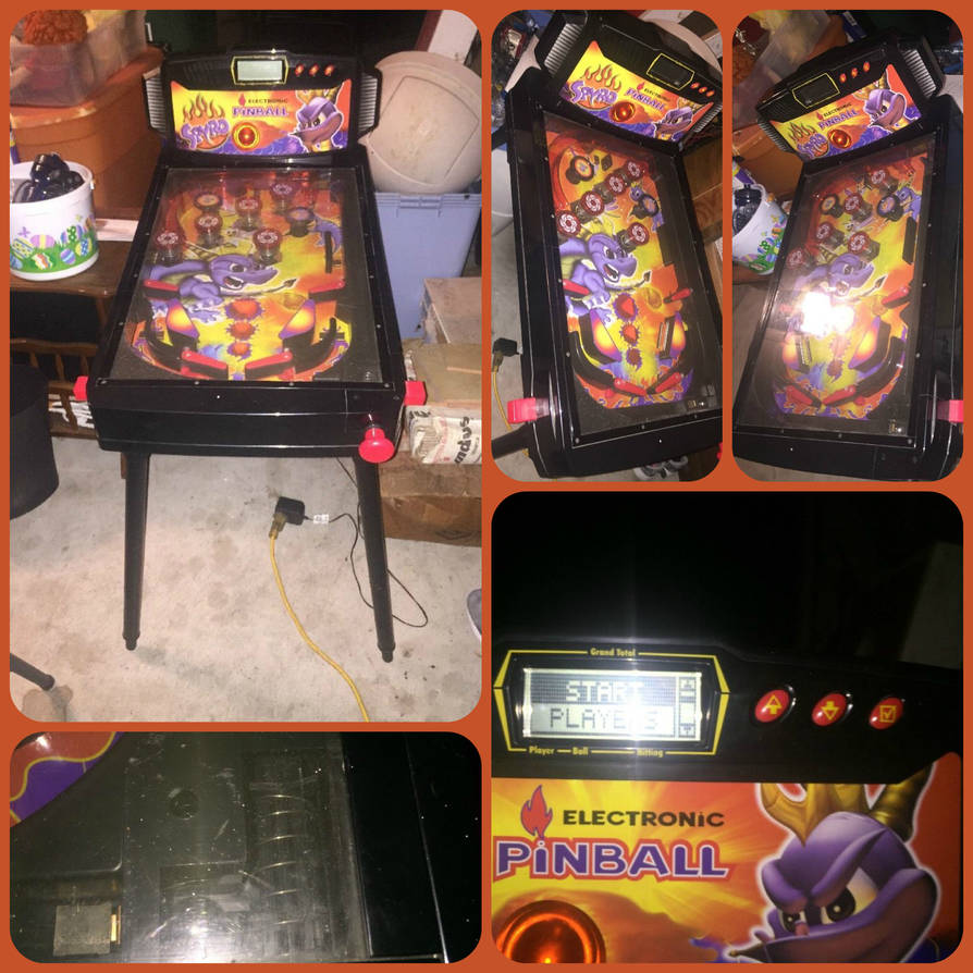 ( Spyro the Dragon ) Official Pinball Machine 2001 by KrazyKari on ...