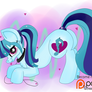 ( MLP ) A Flirty And Cute Sonata Dusk