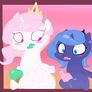 ( MLP ) Princesses Eat Ice Cream Collab