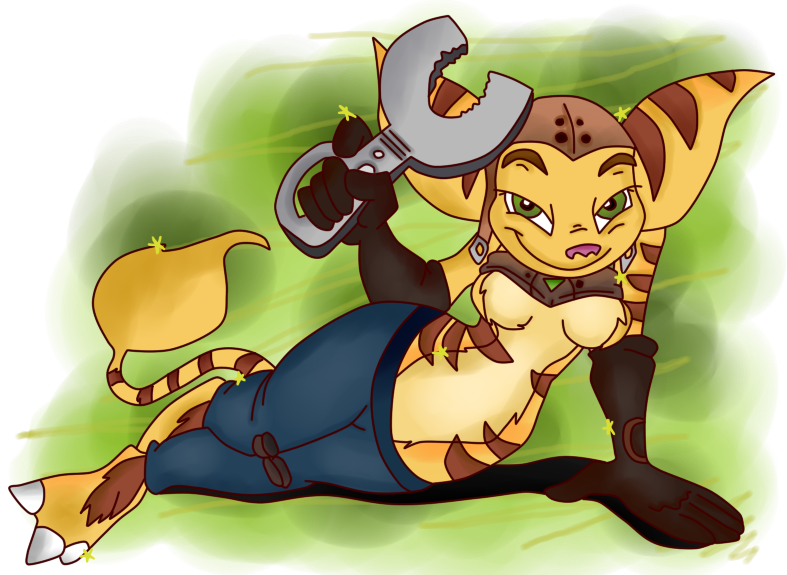 ( Ratchet and Clank ) R63 Ratchet Collab by KrazyKari on DeviantArt.