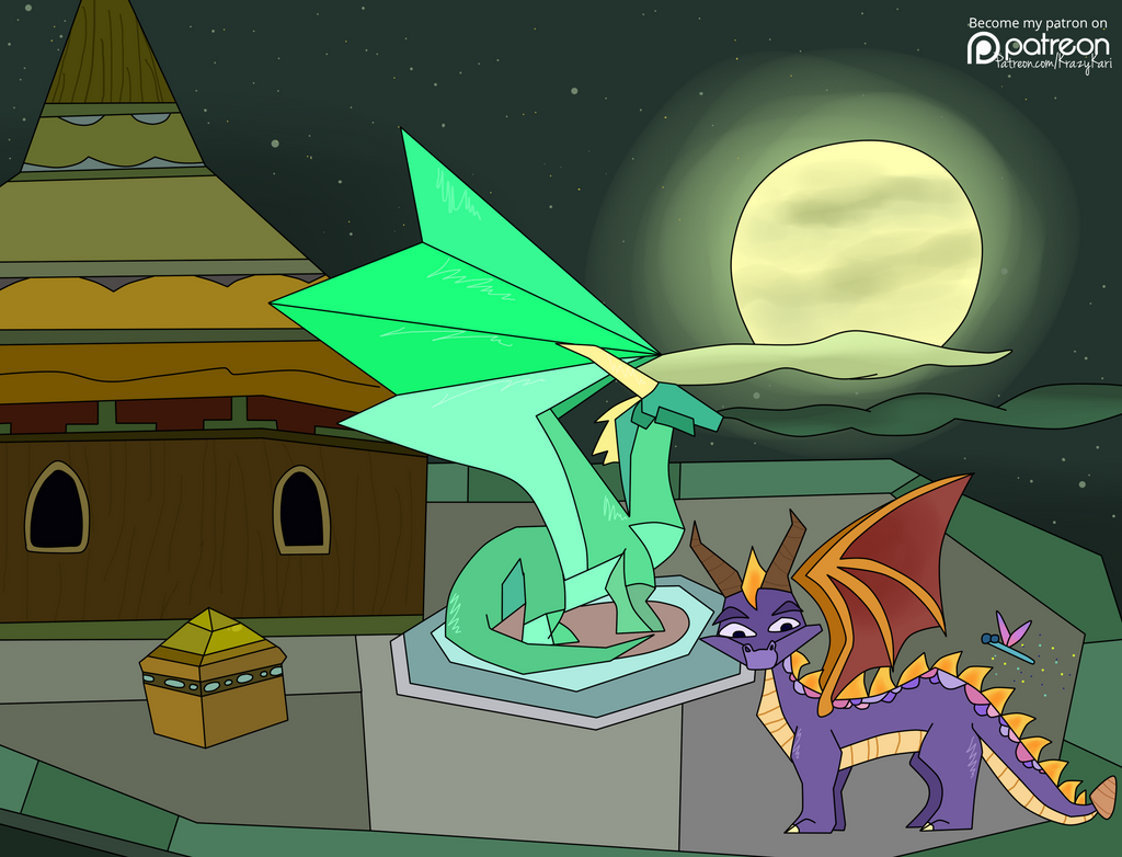 ( Spyro the Dragon ) Tree Tops by KrazyKari on DeviantArt