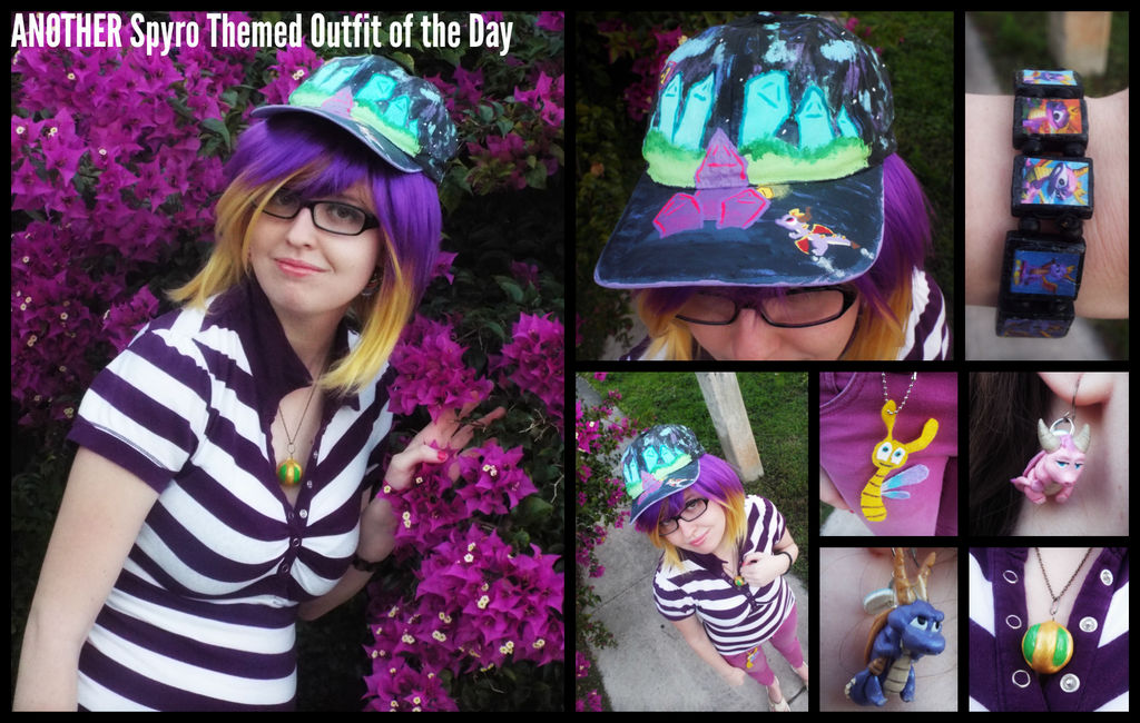 Spyro Themed Outfit of the Day 3