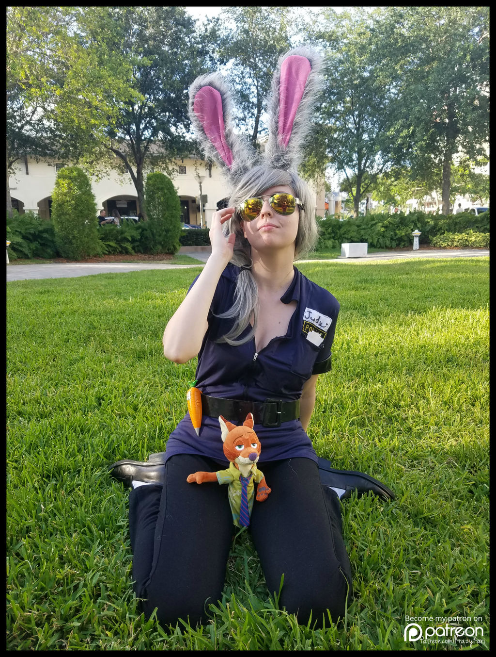 Officer Judy Hopps Chillin' (Zootopia Cosplay)