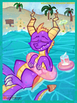 (Spyro the Dragon) The Vacation He Deserves by KrazyKari