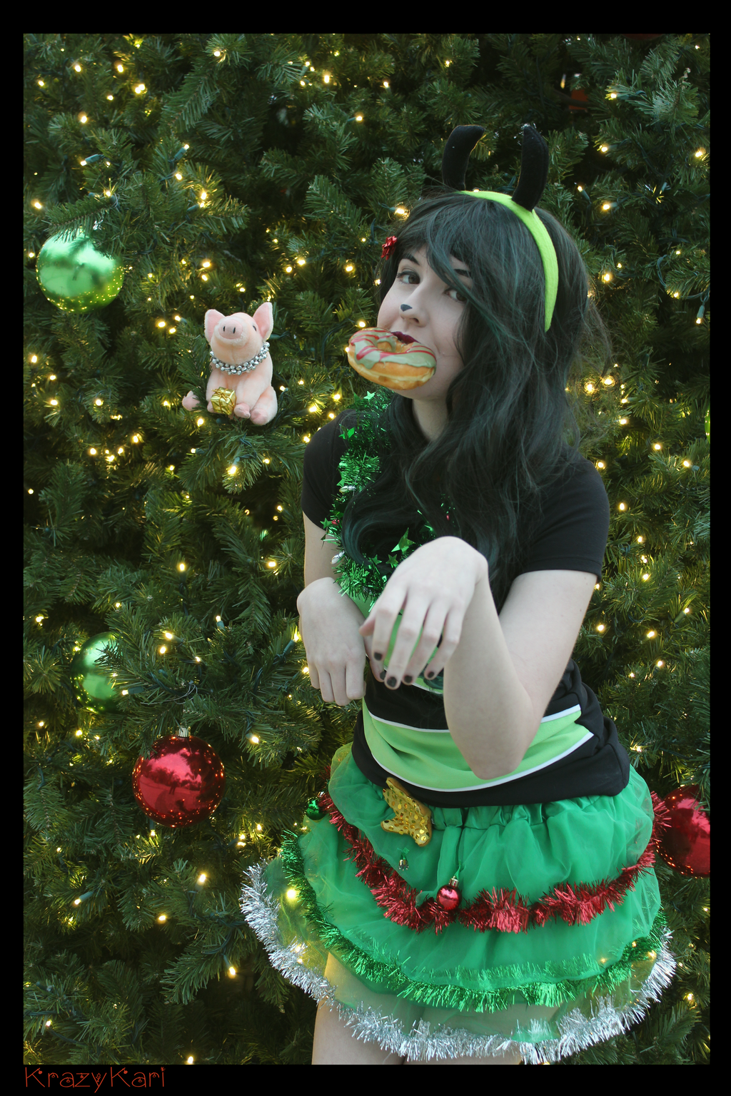 (Invader Zim) Christmas GIR Cosplay by KrazyKari on DeviantArt